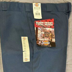 Dickies New 874 Plain Front 44 X 29 NWT Twill Pants